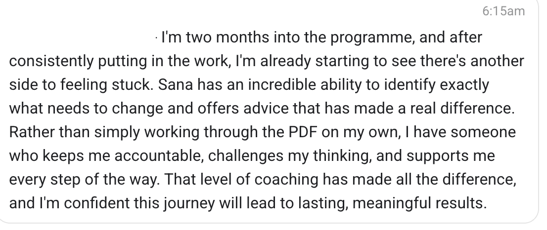 Client testimonial 6